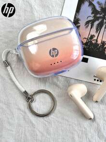 HP Wireless Earbuds With Case And Silicone Lanyard, 5.4 Wireless, Up To 30 Hours Playtime, Mini And Lightweight, Wireless Headphones With Mic, Compatible With IPhone Android, Gaming Headset And Speaker, Holiday Gift Christmas Present