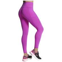 Skechers Leggings W03LG30BPKPR für Frauen in Farbe Lila - Violett - Übersicht 3