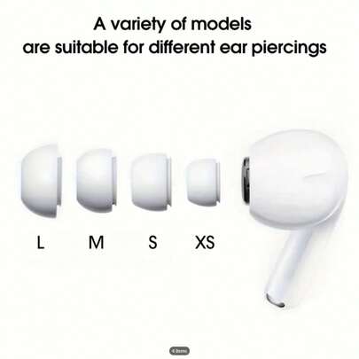 Replacement Air Pods Pro 2 Earbud Tips/Ear Hooks Compatible With AirPods Pro 3 Wireless Earphones