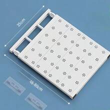 Estantería de almacenamiento ajustable - Armario retráctil sin taladro para cocina, baño | Juego de estantería de expansión ahorradora de espacio, adecuada para la mayoría de las autocaravanas, hecha de materiales duraderos, sin electricidad