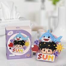 1pc Love And Deepspace Building Blocks - Compatible With Other Blocks - 2025 New Product - Home Decor - Desktop Ornament - Display & Collection - Tray Assembly Building Block Toy - Stitch Toys, Travel Toys, Classroom Fidget Toys, Mini Stuff, Bath Toys, Christmas Stationery, Stress Ball, Birthday Gift, Christmas Gift, Halloween Gift, Christmas Eve Gift, Perfect Gift, Toys, Games - Multicolor - View 17