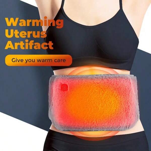 RAF 1pc Glow Warmth, USB-Powered Portable Waist & Hand Warmer - Perfect Christmas Gift For Women, Ideal For Home Or Office Use