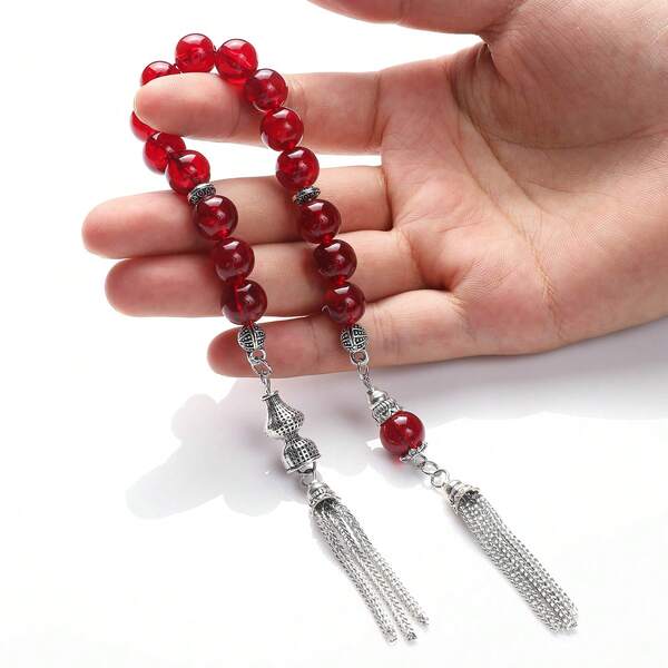 New Muslim Dark Ocean Series Resin Tasbih Prayer Beads, Turkish Islamic Rosary