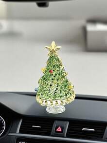 1pc Colorful Mini Crystal Christmas Tree Crafts Decoration,For Christmas Miniature Scene Decor,Mini Tabletop Decor,Car Center Console Decoration,Christmas Home Decor,Parties Atmophere Decor,Festival Christmas/Thanksgiving/New Year Gift,Christmas Stocking Fillers,Office Desk Decor,Pink Christmas Decorations,Christmas Table Decoration,Stocking Fillers