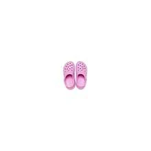 Zuecos Crocs Kids Cutie Crush en color rosa caramelo