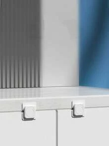 1 Stück multifunktionale Verschlussschnallen, Anti-Einklemmschutz für Türen und Schubladen, Kühlschrankschlösser, Schranktürschlösser