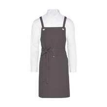 SG Accessories Bistro Provence Crossover Pocket Bib Apron (Grey) - Grey - View 3