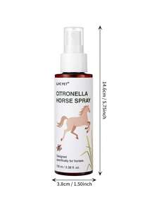 1pc Citronella Horse Spray 3.38 Fl Oz