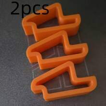 2 schwere stoßfeste Türstopper, Bodentürstopper, einfach zu installieren, geeignet für Terrassentüren, Fenster, Schiebetüren - robuste Kunststoffkonstruktion, wind- und stoßfest