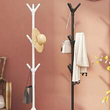 Prosty nowoczesny wieszak na ubrania, stojący na podłodze, prosty wieszak na ubrania do sypialni, domowy stojak na ubrania