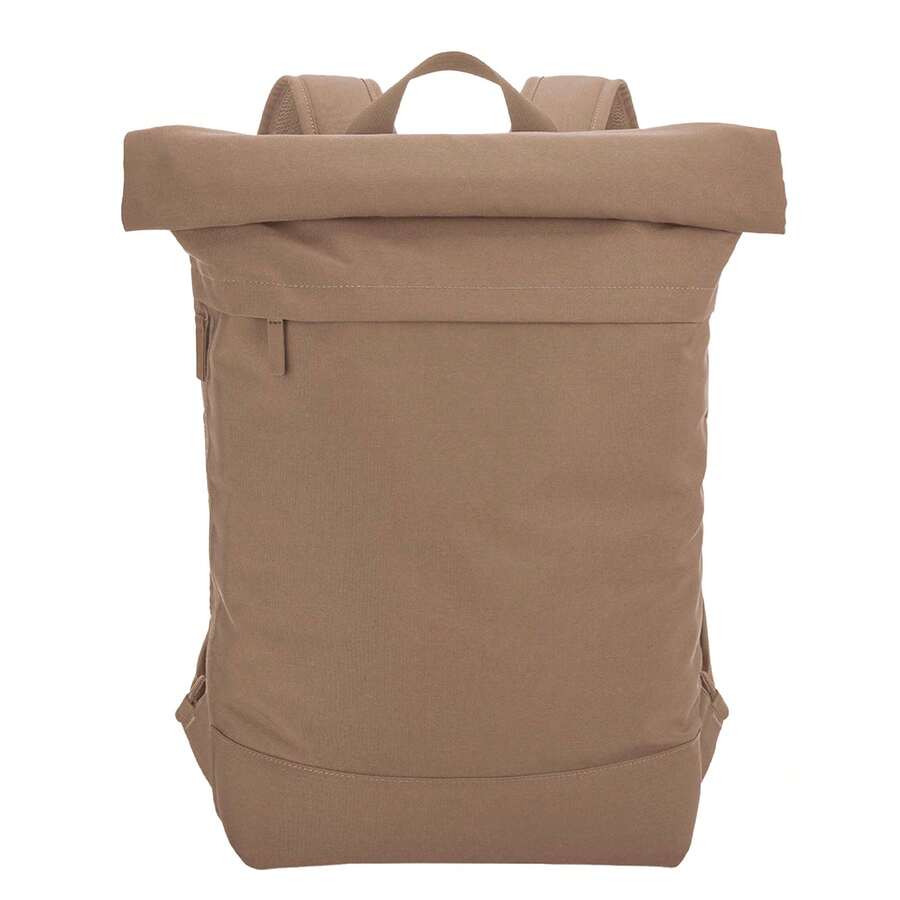 Simplicity Roll Top Backpack (Hazelnut) - Brown - View 1