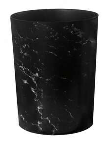 Feisco Small Trash Can For Bathroom, 2 Gallon Trash Can Trash Bin Wastebasket Garbage Can For Kitchen,Bathroom Office, Bedroom,Dorms,Laundry Room (Black, 1 Pack)