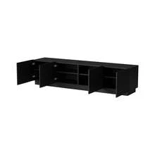 Dmora Television Stands & Entertainment Centers - Black - View 4