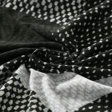 Stretchable Milk Silk Headboard Cover, All Inclusive, Simple Geometric Pattern Design, Soft Polyester Fiber Fabric, Modern Style Bedroom Furniture Protective Cover