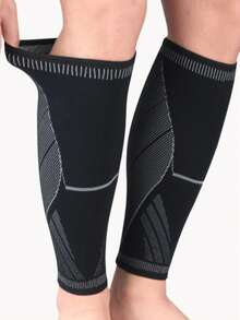 1 Piece Compression Calf Sleeves For Men & Women - Running, Basketball, Soccer, Hiking