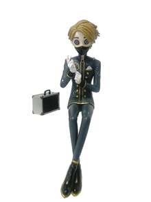 1pc Identity V Game Iscariot, Bane, Martha Cosplay Ramen Squeeze Hand Toy Model (Accessories Need Self-Assembly)