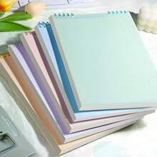 Wooden Flip-Top Ring Notebook Natural Wood Craftsmanship Double-Sided No-Bleed Writing 360° Full Rotation Page Turning Lecture Notes/Office Records/Daily Planning All-In-One Tool Vintage Style Efficiency Booster - 1pc - 查看 3