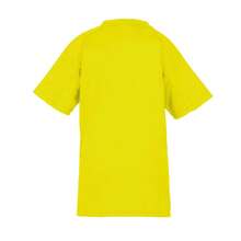 Spiro Impact Childrens/Kids Junior Performance Aircool TShirt (Fluorescent Yellow) - Yellow - View 2