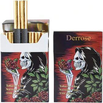 Derrose Herbal Sticks,Herbal Cigarettes,Nicotine Free And Tobacco Free,Help Stop Smoking,Better Effect When Used With Nicotine Patches,Smoking Cessation Products,2packs-40 Sticks,21469437