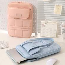 手提包多功能笔记本电脑包兼容13.3 14 14.9英寸笔记本兼容Macbook Air Pro 13.3 14 iPad Air Pro商务通勤简约手提包