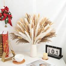 27/90 枝波西米亚风干藤花束 - 完美适用于婚礼、家居和办公室装饰 | 无需电源，不含羽毛，情人节、生日、毕业礼物、秋季装饰、秋季