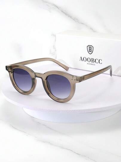 1pc Men's Cat Eye Small Frame High-End Luxurious Fashionable Fashion Glasses, Suitable For Travel, Driving, Outdoor Sports, And Daily Use