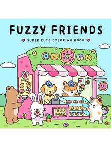 1 Peça Livro de Colorir Coco, Vivi, para Adultos e Adolescentes, Designs Ousados e Fáceis para Relaxamento com Inspirações Hygge, Apresentando um Design de Cor Vibrante com Personagens de Animais Fofos e Cenas Aconchegantes, Atividade de Pintura Divertida, O Padrão é Requintado e as Linhas são Claras, Livro de Pintura, De Volta às Aulas, Materiais Escolares, Desenho e Pintura, Halloween, Natal