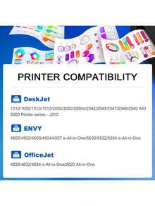 KT INK 301XL High Yield Remanufactured Ink Cartridge Compatible With 301XL 301 Ink Compatible With Deskjet 1000 1010 1050 1510 1512 2050 2050A 2510 2540 3050 Envy 4500 4502 4503 5530 5532 2620
