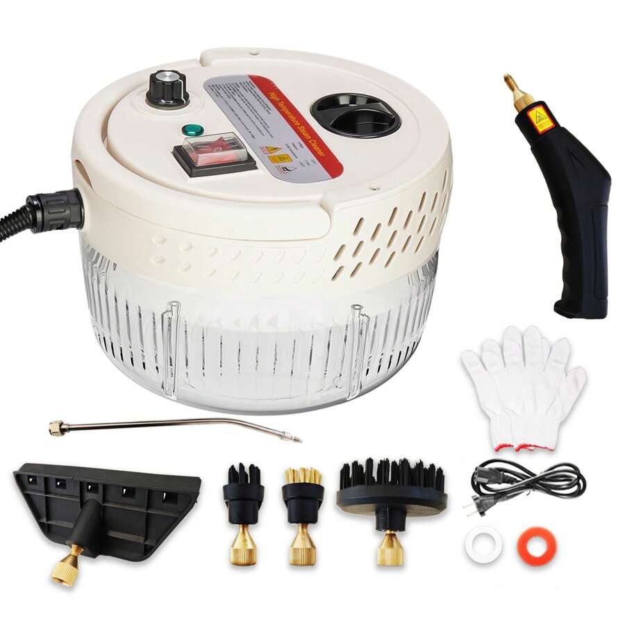 1pc 2500w-3000w High Power Handheld Steam Cleaner, 6 Adjustable Steam Levels, 15 Seconds Rapid Steam, Suitable For Tiles, Cars, Stoves, Glass And Other Surfaces That Can Be Sanitized With High Temperature Steam - Multicolor - View 1