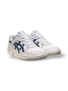 Asics Model EX89 男式运动鞋运动透气轻便吸汗多功能纯色标志易于清洗日常学校白色 1201A476.108 - 白色 - 查看 4