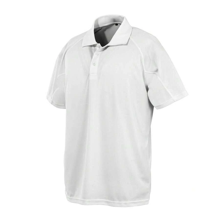 Spiro Unisex Adult Performance AirCool Polo Shirt (White) - White - View 1