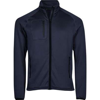 Tee Jays Mens Stretch Fleece Jacket (Navy)
