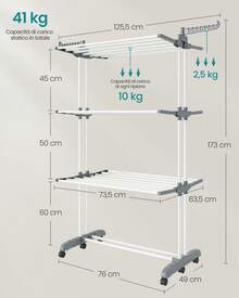 Drying Rack - White - View 5