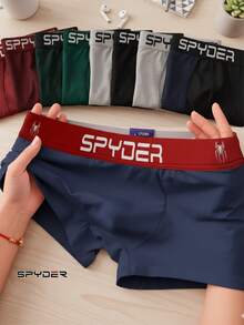 Kit Of 10 Adult Boxer Briefs Original Spyder Quality Cotton Lining - Multicolor - View 15