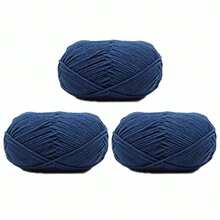 3pcs/(140-150g) 4-Ply Milk Yarn, Soft Crochet Knitting Yarn, Approx. 45g/Pc, For DIY Handmade Blankets, Sweaters, Scarves, Shawls, Suitable For All Seasons - Multicolor - View 44
