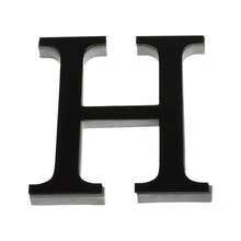 OUTANA 1 Miếng dán chữ cái tự dính bằng acrylic từ A đến Z trang trí nhà cửa, màu đen, cỡ lớn, dùng trang trí gương. Có lớp xốp dày 1cm giúp dễ dàng dán. Hoàn hảo cho phòng khách, phòng ngủ, nhà bếp, phòng tắm hoặc không gian văn phòng. Có thể tùy chỉnh để viết tên cá nhân, lời chúc đám cưới, tin nhắn sinh nhật, khẩu hiệu tạo động lực cho văn phòng hoặc phương châm gia đình. Có bốn kích cỡ: 10cm/15cm/20cm/30cm. - màu đen - Xem 17