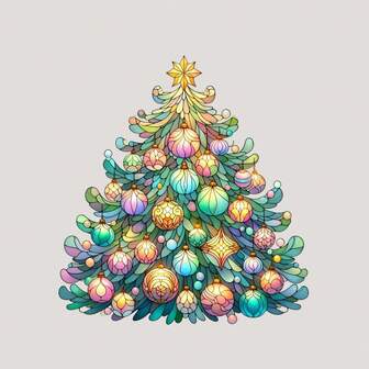 1pc/2pcs/3pcs Colorful Christmas Tree Heat Transfer Printing Stickers - Iron-On Patches Suitable For Canvas Bags, Pillows, DTF, Backpacks, Hoodies, T-Shirts, Jeans, T-Shirt DIY