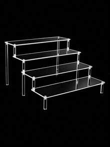 1pc Acrylic Dessert Table Display Stand,Cake Cup Rack Snack Stand Buffet Dessert Table Birthday Party Wedding Desktop Display Shelf Wedding Decor Wedding Party Supplies Wedding Decorations Wedding Accessories Wedding Cake Stand