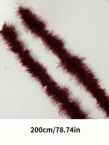 1 chiếc khăn lông vũ nhiều màu sắc nhân tạo dài 6,6ft dành cho phụ nữ dùng để khiêu vũ, tiệc cưới, Halloween, trang trí sân khấu, tiệc ngày lễ, phụ kiện mũ nón, phụ kiện quần áo, trang trí khăn quàng cổ, thích hợp cho tiệc sinh nhật, Halloween, Giáng sinh, đua ngựa, tiệc trà, đêm giao thừa, hòa nhạc và trang trí nhà cửa, khiêu vũ, đám cưới, biểu diễn sân khấu, trang phục và phụ kiện lễ hội, đồ dùng tiệc tùng, lựa chọn lý tưởng làm quà tặng - Nhiều màu - Xem 4