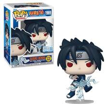 Funko Boneco  Pop! NarutoClássico - Sasuke Uchiha (Glow) - Multicolorido - Visão 2