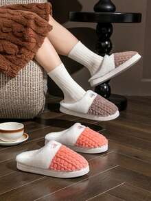 نعال منزلية للنساء، نعال وردية فاخرة من الفرو، ذات منصة وبطانة دافئة للشتاء، تصميم مفتوح سهل الارتداء والخلع، أحذية كاجوال مريحة، مناسبة للصالة والغرفة والحمام، نعال منزلية فاخرة للنساء