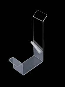 2 piezas Soportes de exhibición de zapatos de acrílico, estantes de zapatos transparentes para tienda/hogar, soporte de zapatos para tenis/tacones/zapatos planos, estante de zapatos para exhibición de ventana minorista, soporte de exhibición de acrílico reforzado - transparente - Ver 6