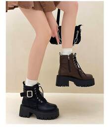Women Ankle Boots & Booties - Brown - View 8