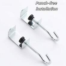 3 pezzi Ganci portatili per borsa da scrivania, ganci per borsa da studente in classe, ganci per cartella da scrivania, ganci laterali per scrivania, design antiscivolo, ganci rimovibili per scrivania, alta capacità di carico, forniture per scuola, casa e ufficio