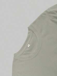 Men's New Fashionable Hip-Hop Style Printed T-Shirt - Grey - View 3