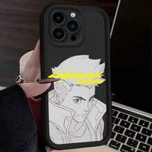 Étui souple pour iPhone 16 16E 15 14 13 12 11 Pro Max X XS X S Max XR SE 2020 SE4 7 8 Cyberpunk Edgerunners Coque de téléphone antichoc - 1 - Voir 7