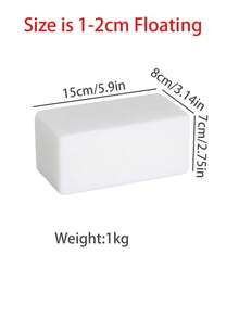 1公斤/2.2磅 白色/透明皂基，适用于手工皂、DIY皂、原料皂、乳白色沐浴DIY材料皂基、透明植物皂基