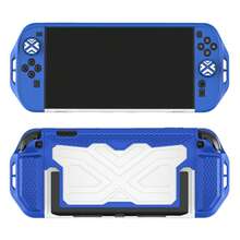 Protective Case For Switch 2 (2025), PC Front Cover +TPU Soft Back Shell Protection+2 Thumb Grip Caps, Compatible With NS2 Switch 2 2025