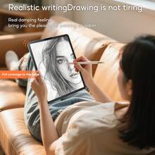 1 pieza Película de escritura de papel mate compatible con iPad Air 11 2024 10th Air 5/4 10.9 pulgadas Pro 11 Mini 6 8.3 pulgadas 10.2 pulgadas 7/8/9th Protector de pantalla