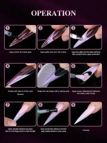 150 de bucăți, forme lungi de balet/pătrate/sicriu/migdală/stiletto/ovale roz, reutilizabile, pentru extensii de unghii, transparente, lucioase, acoperire completă, gel de formare rapidă, instrumente pentru extensii de unghii artificiale pentru gel UV, mucegai pentru construcție rapidă, forme pentru vârfuri de unghii false, accesorii pentru unghii, instrumente pentru unghii, instrumente pentru arta unghiilor, înapoi la școală, unghii, instrumente pentru unghii prin presare - Roz - Vizualizare 8